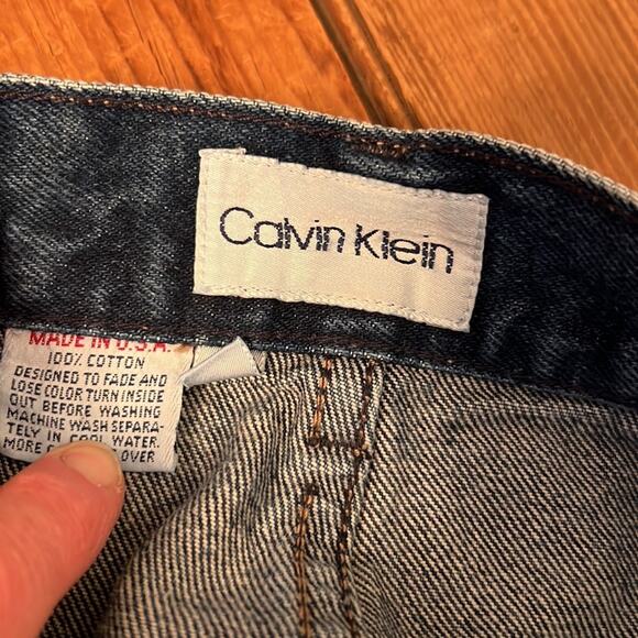 Women’s fantastic Vintage 80s high rise Calvin Klein jeans - Picture 9 of 11